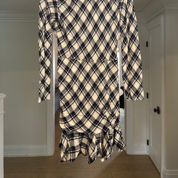 Veronica Beard Navy and Cream Rowe Dress - Size 12. NWT. - Picture 10 of 11